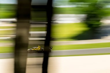 COLTON HERTA (26) of Valencia, California practices for the XPEL Grand Prix at Road America in Elkhart Lake, WI. clipart