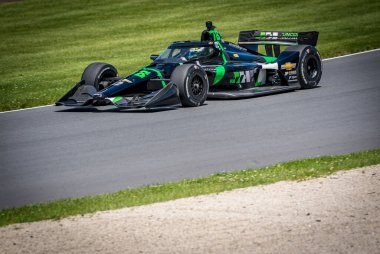 Yedek sürücü, NOLAN SIEGEL (78) Palo Alto, Kaliforniya 'dan Elkhart Lake, WI' deki Road America 'da XPEL Grand Prix uygulamaları.