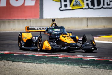 Monterey, Meksika 'dan PATO OWARD (5), Salinas, CA' daki WeatherTech Raceway Laguna Seca 'da Monterey' in Firestone Grand Prix 'i için pratik yapmaktadır..