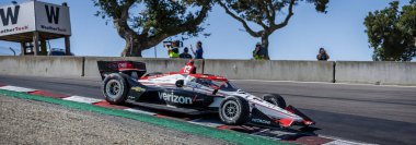 Toowoomba, Avustralya 'dan Will PowER (12), Salinas, CA' daki WeatherTech Raceway Laguna Seca 'da Monterey' in Firestone Grand Prix 'i için pratik yapıyor..