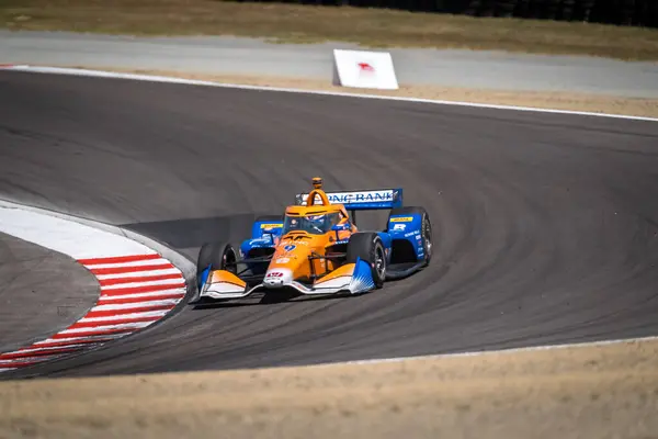 Stock image SCOTT DIXON (9) of Auckland, New Zealand practices for the Firestone Grand Prix of Monterey at WeatherTech Raceway Laguna Seca in Salinas, CA.