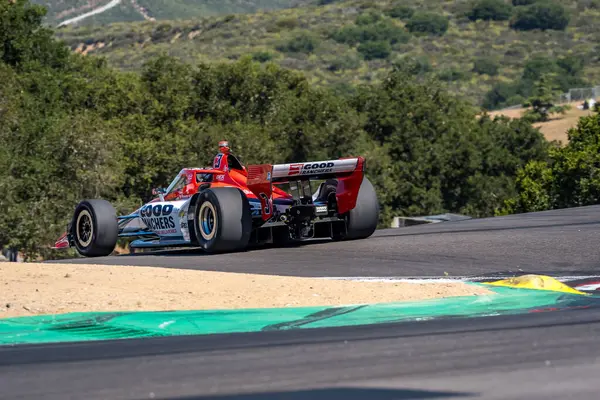 stock image SCOTT MCLAUGHLIN (3) of Christchurch, New Zealand practices for the Firestone Grand Prix of Monterey at WeatherTech Raceway Laguna Seca in Salinas, CA.