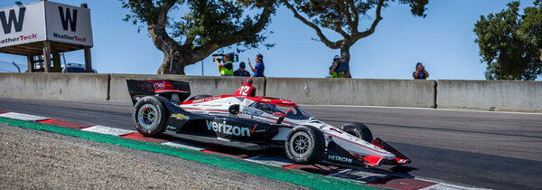 WILL POWER (12) of Toowoomba, Australia practices for the Firestone Grand Prix of Monterey at WeatherTech Raceway Laguna Seca in Salinas, CA.