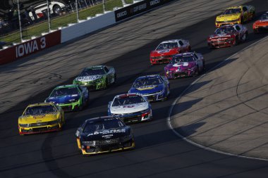 Michael McDowell Newton, IA, ABD 'de etanol ile desteklenen Iowa Corn 350' nin lideri.