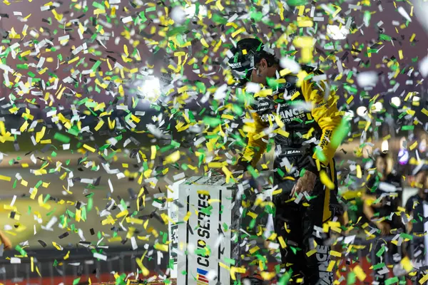 stock image Ryan Blaney wins the Iowa Corn 350 Powered by Ethanol in Newton, IA, USA