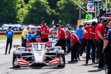 Toowoomba, Avustralya 'dan Will PowER (12), Orta Ohio Spor Araba Sahası' nın Lexington, OH 'daki Honda Indy 200' e ev sahipliği yapmasıyla pit yolundan çıktı..