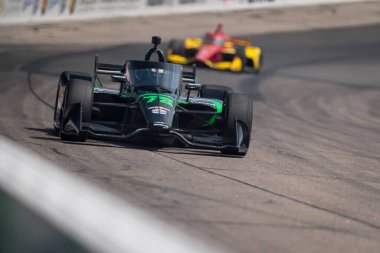 Arrecifes 'in AGUSTIN HUGO CANAPINO (78), Arrecifes' in Hy-Vee Homefront 250 için Newton, IA 'daki Iowa Speedway' de uygulamalar.