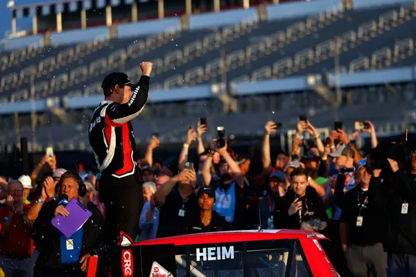 stock image Corey Heim wins the CRC Brakleen 175 in Long Pond, PA, USA