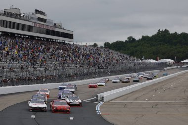 Cole Custer, SciAps 200 için Concord, NH, ABD 'de yarışıyor.
