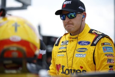 Michael McDowell, Lübnan, TN, ABD 'deki Ally 400 için antrenman yapıyor.