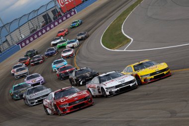 Joey Logano Lübnan, TN, ABD 'deki Ally 400 için yarışıyor.