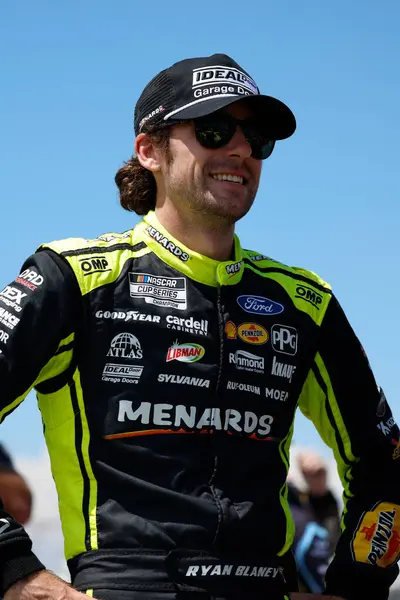 stock image Ryan Blaney gets ready for the Ally 400 in Lebanon, TN, USA