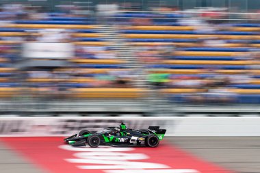 Arrecifes, Arrecifes 'li AGUSTIN HUGO CANAPINO (78), Newton IA' daki Iowa Speedway 'de Hy-Vee One Step 250 yolunda ilerliyor..