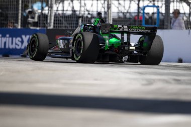 AGUSTIN HUGO CANAPINO (78) of Arrecifes, Argentina drives on track during a practice session for the Ontario Honda Dealers Indy Toronto at the Streets of Toronto in Toronto ON. clipart