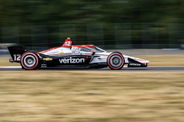 WILL POWER (12) (AUS) of Toowoomba, Australia qualifies for the Bitnile.com Grand Prix of Portland at the Portland International Raceway in Portland, OR. clipart