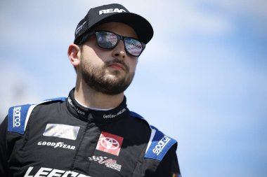 23 Ağustos 2024-Daytona, FL; Joe GRAF JR Daytona, FL, ABD 'de Coca-Cola tarafından desteklenen Wawa 250 yarışmasına katılmaya hazırlanıyor.