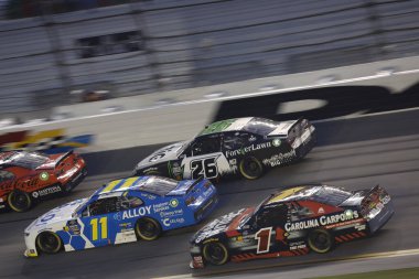 23 Ağustos 2024-Daytona, FL; Josh Williams Wawa 250 için Daytona, FL, ABD 'de Coca-Cola tarafından desteklenmektedir.