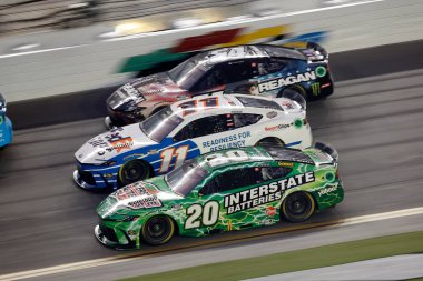 24 Ağustos 2024-Daytona, FL; Christopher Bell Daytona, FL, ABD 'de Coca Cola Zero Sugar 400 için yarışıyor.
