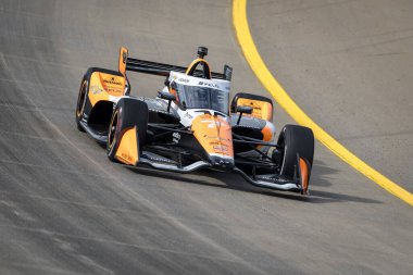 Nevada City, Kaliforniya 'dan ALEXANDER ROSSI (7), Gainbridge tarafından Lübnan' daki Nashville Superspeedway 'de sunulan Büyük Makine Müzik Şehri Grand Prix uygulamaları.