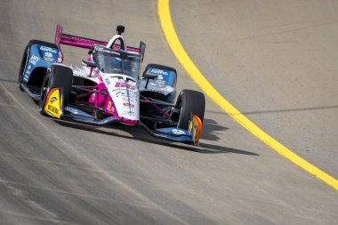 Chicago, Illinois 'den DAVID MALUKAS (66), Gainbridge tarafından Lübnan' daki Nashville Superspeedway 'de sunulan Büyük Makine Müzik Şehri Grand Prix uygulamaları..