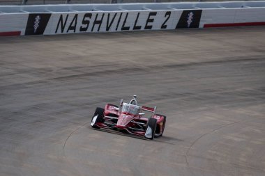 JOSEF NEWGARDEN (2) (ABD) (Nashville, Tennessee) Gainbridge tarafından Lübnan 'daki Nashville Superspeedway' de sunulan Büyük Makine Müzik Şehri Grand Prix uygulamaları, TN.