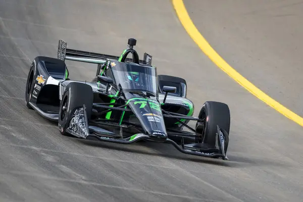 stock image CONOR DALY (78) (USA) of Noblesville, Indiana practices for the Big Machine Music City Grand Prix Presented by Gainbridge at Nashville Superspeedway in Lebanon, TN.