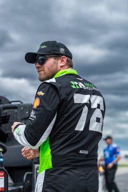 CONOR DALY (78) (USA) of Noblesville, Indiana prepares to qualify for the Big Machine Music City Grand Prix Presented by Gainbridge at the Nashville Superspeedway in Lebanon, TN. clipart