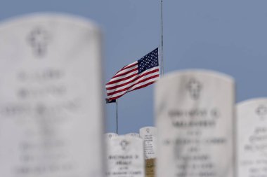 Chattanooga National Cemetery, established in 1863, covers 120.9 acres and holds over 50,000 graves, mostly Union soldiers from the Civil War. Expanded and preserved over time, it will allow burials until 2045. clipart