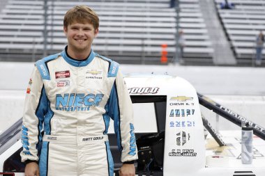 MATTHEW GOULD (44) gets ready for the Zip Buy Now, Pay Later 200 at  Martinsville Speedway in Ridgeway , VA. clipart