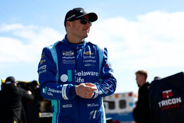 MICHAEL MCDOwell (07) Hampton, GA 'daki Fr8 208' e katılmaya hazırlanıyor.