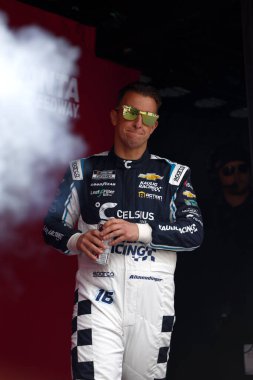Stratford, WI 'den AJ ALLMENDINGER (16) Hampton, GA' da Ambetter Health 400 için tanıtılır..