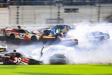 JOSH WILLIAMS (11), JUSTIN ALLGAIER (7), JEB BURTON (27), LELAND HONEYMAN JR (70), PATRICK EMERLING (07), RYAN SIEG (39), JEREMY CLEMENTS (51) 44.