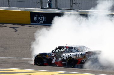 JUSTIN ALLGAIER (7) LiUNA 'yı kazanıyor! Las Vegas 'ta, NV.