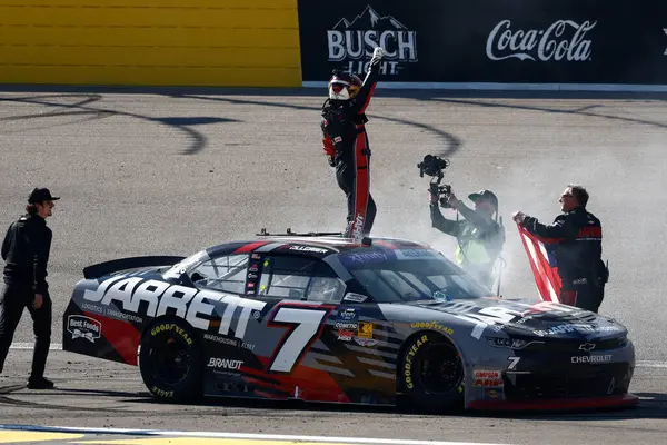 JUSTIN ALLGAIER (7) LiUNA 'yı kazanıyor! Las Vegas 'ta, NV.