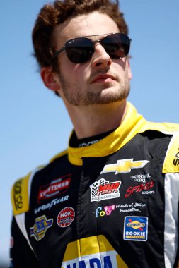 CONNOR MOSACK (81), Rockingham, NC 'deki Black' s Lastik 200 'e katılmaya hazırlanıyor..