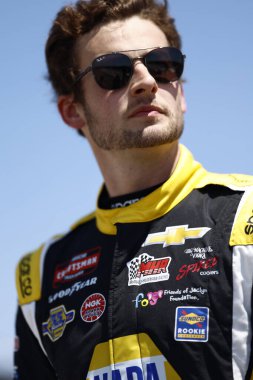 CONNOR MOSACK (81), Rockingham, NC 'deki Black' s Lastik 200 'e katılmaya hazırlanıyor..