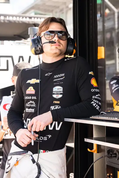 Monterey, Meksika 'dan NTT INDYCAR SERIES sürücüsü PATO OWARD (5) (MEX), Indianapolis 500' ün Speedway, IN 'deki 109..