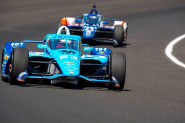 Fort Lauderdale, Florida 'dan RYAN HUNTER-REAY (23), Indianapolis 500' ün Indianapolis Yarış Pisti 'ndeki 109..