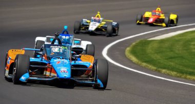 GRAHAM RAHAL (15) (ABD) (Yeni Albany, OH), Indianapolis 500 'ün Indianapolis Yarış Pisti IN' deki 109..
