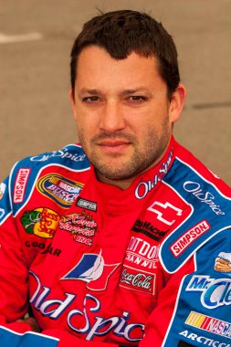26 Şubat 2005 - Fontana, CA, ABD: Otomobil Kulübü 500 'de Tony Stewart.