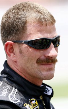 Kerry Earnhardt Daytona Uluslararası Yarış Pisti 'ndeki Winn Dixie 250 Busch Serisi elemeleri sırasında.