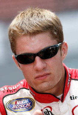 David Ragan, Daytona Uluslararası Yarış Pisti 'ndeki Winn Dixie 250 Busch Serisi elemeleri sırasında.