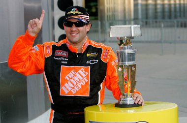 July 30, 2007 - Indianapolis, IN, USA: Tony Stewart wins the Allstate 400 at the Indianapolis Motor Speedway in Indianapolis, IN.