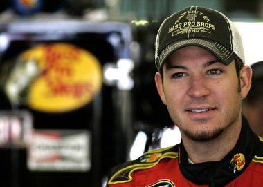 Martin Truex Jr. Sylvania 300 antrenmanı sırasında Loudon, NH 'daki New Hampshire Uluslararası Yarış Pisti' nde.