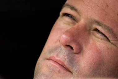 New Hampshire Uluslararası Yarış Pisti 'nde NNCS Sylvania 300' ün Loudon, NH 'de koşusu sırasında Robby Gordon.