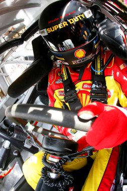September 29, 2007 - Kansas City, KS, USA: Kevin Harvick gets set to start happy hour practice for the Lifelock 400 at Kansas Speedway.