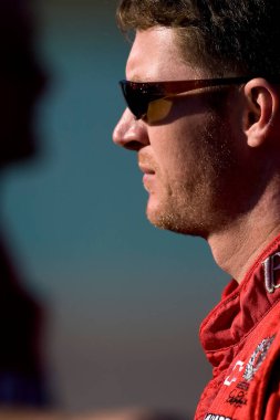 Homestead, FL USA - 16 Kasım 2007: Dale Earnhardt Jr. Homestead-Miami Speedway 'de NASCAR Nextel Cup Ford 400' ün Homestead, FL.