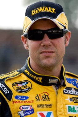 Indianapolis, ABD - 28 Temmuz 2007: Matt Kenseth Indianapolis Motor Yarış Pisti 'nde NNCS Allstate 400' ün Indianapolis 'teki The Brickyard, IN.