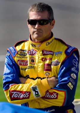 August 17, 2007 - Brooklyn, MI, USA: David Reutimann waits to qualify at Michigan International Speedway for the running of the NNCS 3M Performance 400 in Brooklyn, MI.