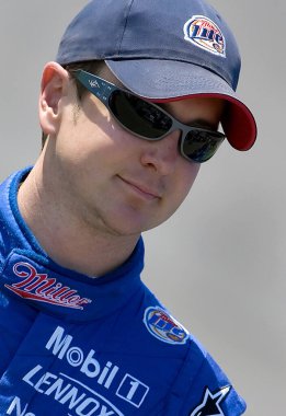 August 17, 2007 - Brooklyn, MI, USA: Kurt Busch waits to qualify at Michigan International Speedway for the running of the NNCS 3M Performance 400 in Brooklyn, MI.